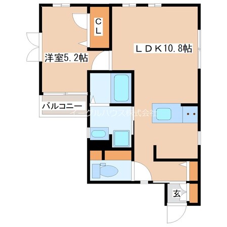 シャティエールの物件間取画像